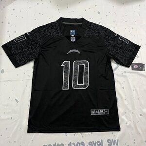 Nike Justin Herbert Los Angeles Chargers Black Jersey #10